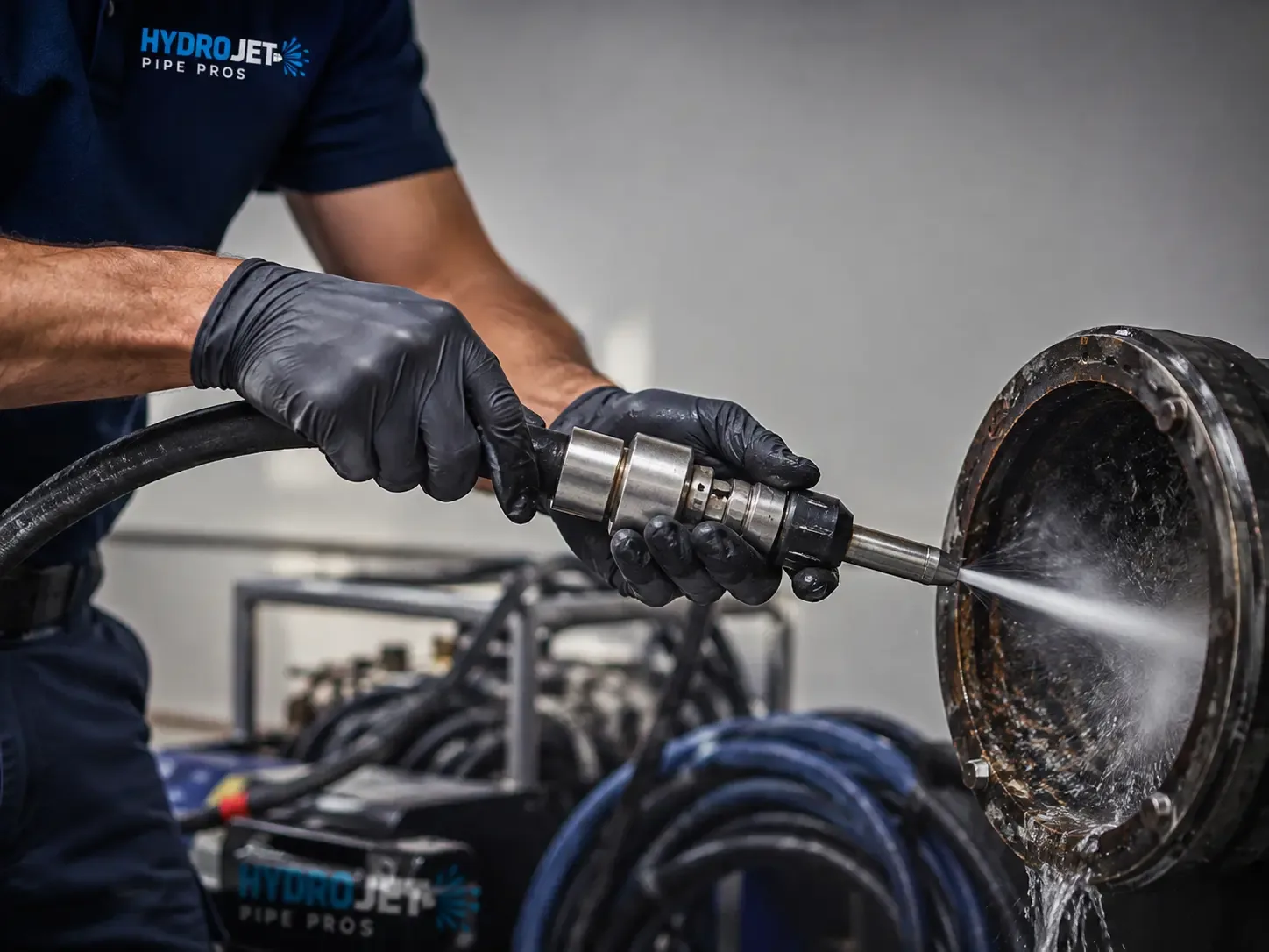 Hydro Jet Pipe Descaling in Success, MO